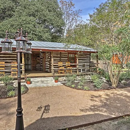 Villa Custom Texas Cabin Studio - 5 Min To Gruene Hall